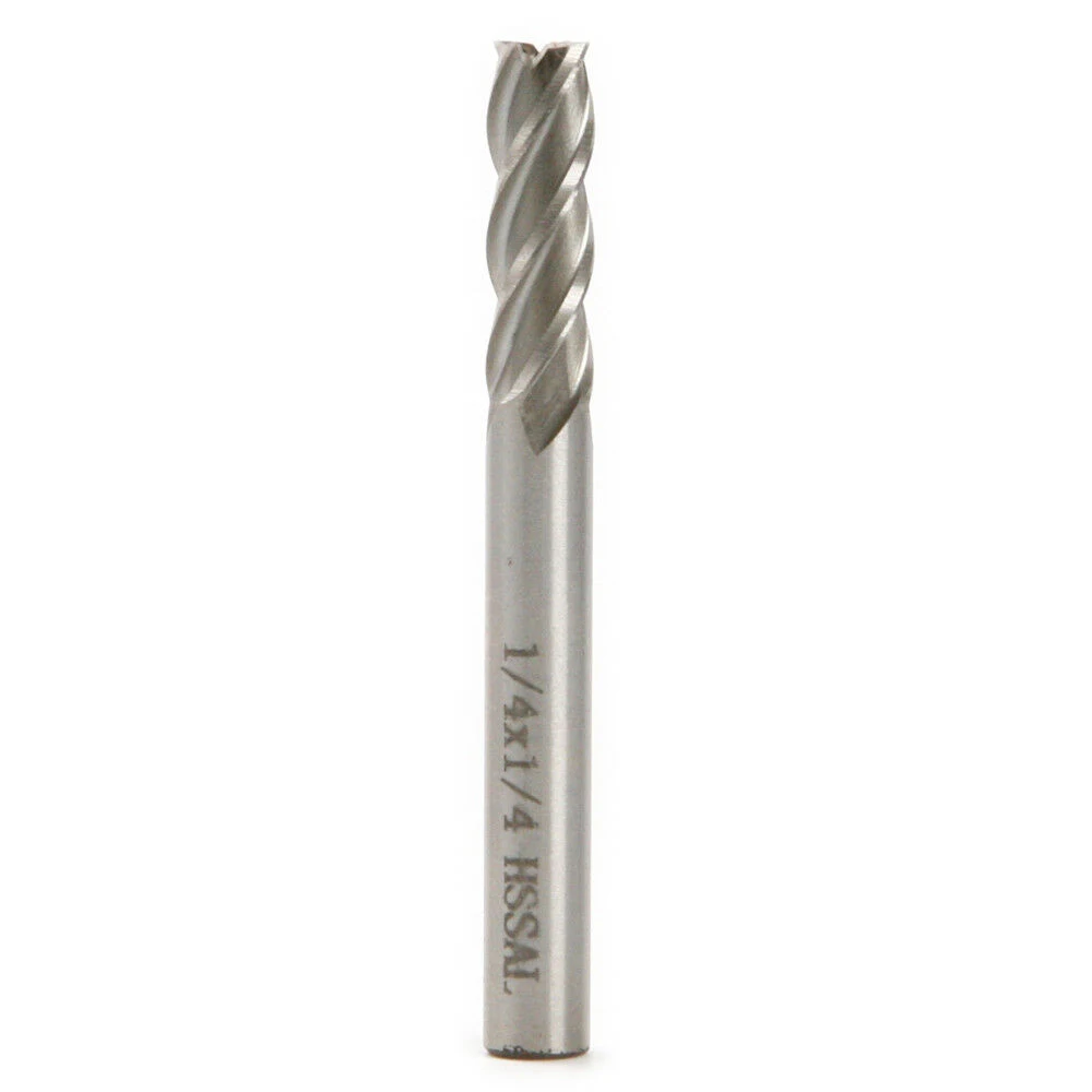 5pcs 1/4 X 1/4inch 4 Flute HSS CNC End Mill Cutter Milling Router Bit Cutting For Improved Performance And Tool Life In Harder
5pcs 1/4 X 1/4inch 4 Flute HSS CNC End Mill Cutter Milling Router Bit Cutting For Improved Performance And Tool Life In Harder