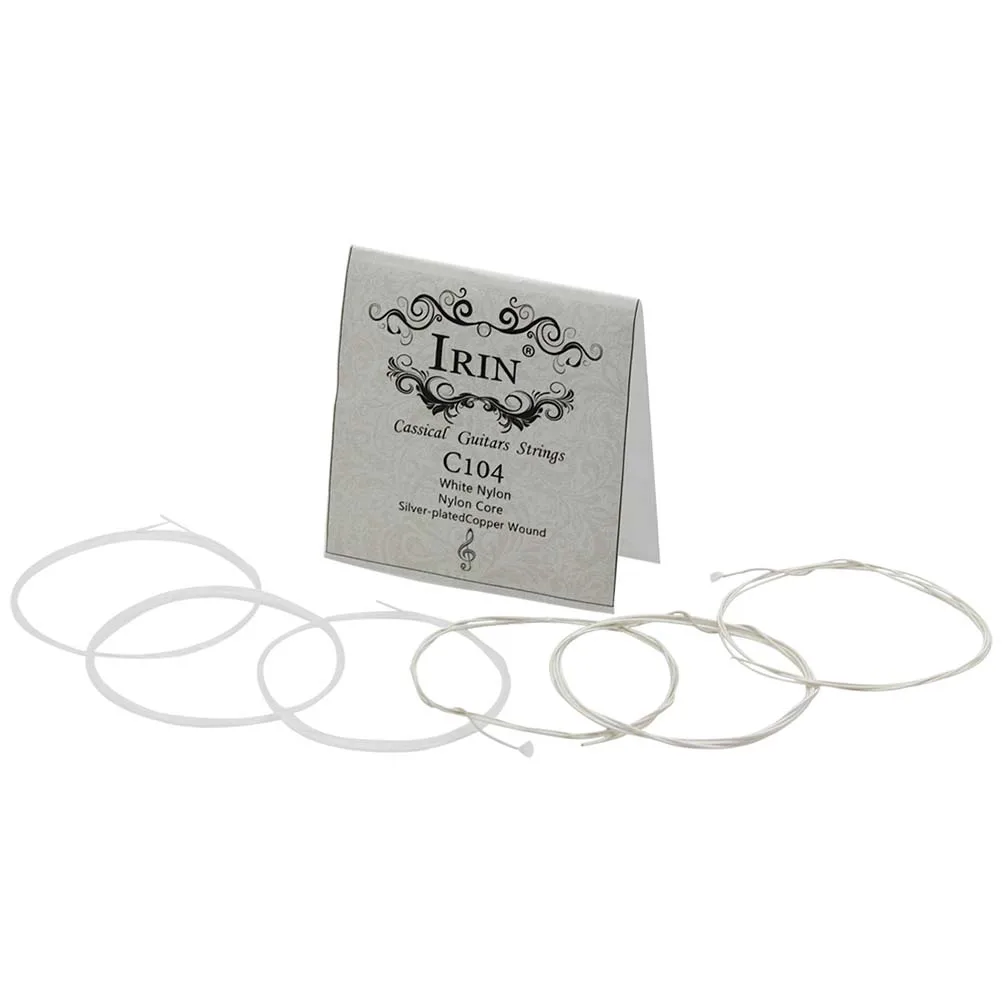 6pcs Professional Guitar Strings Nylon Strings Set for Classical Classic Guitar 1M 1-6 E B G D A E Guitar Accessories Hot Sale
6pcs Professional Guitar Strings Nylon Strings Set for Classical Classic Guitar 1M 1-6 E B G D A E Guitar Accessories Hot Sale