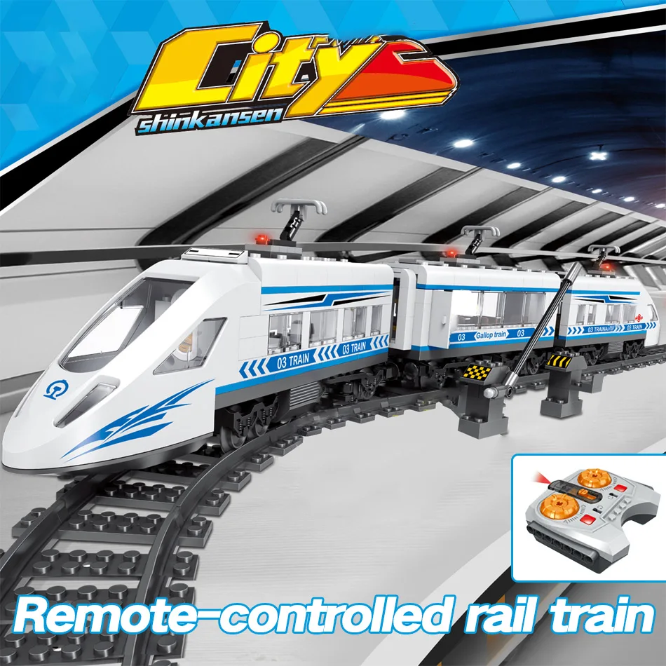 583pcs City Remote Control Railway Building Blocks Compatibe RC Train Station High-tech Blocks Toys For Children Boys
583pcs City Remote Control Railway Building Blocks Compatibe RC Train Station High-tech Blocks Toys For Children Boys