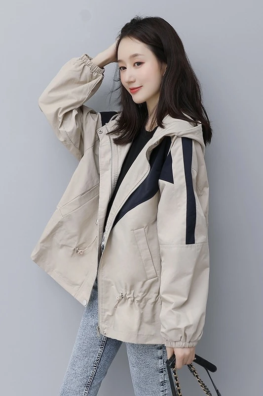 Salt series short windbreaker women 2021 new spring and autumn Korean casual small loose waist tooling jacket trend
Salt series short windbreaker women 2021 new spring and autumn Korean casual small loose waist tooling jacket trend