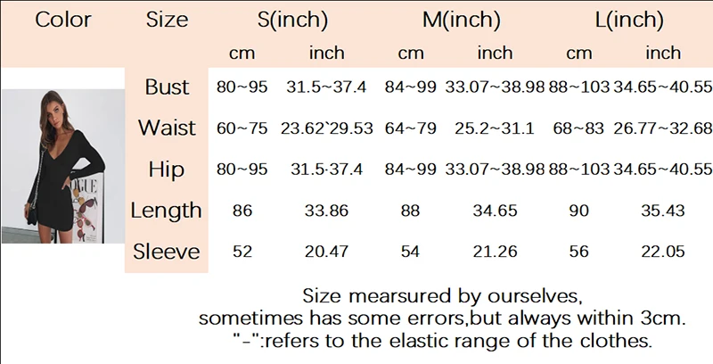 Black Women V-Neck Dress Solid Color Long Sleeve Casual Formal Sexy Tightness Party Dress Ropa Mujer Vestidos White Dress Women
Black Women V-Neck Dress Solid Color Long Sleeve Casual Formal Sexy Tightness Party Dress Ropa Mujer Vestidos White Dress Women
