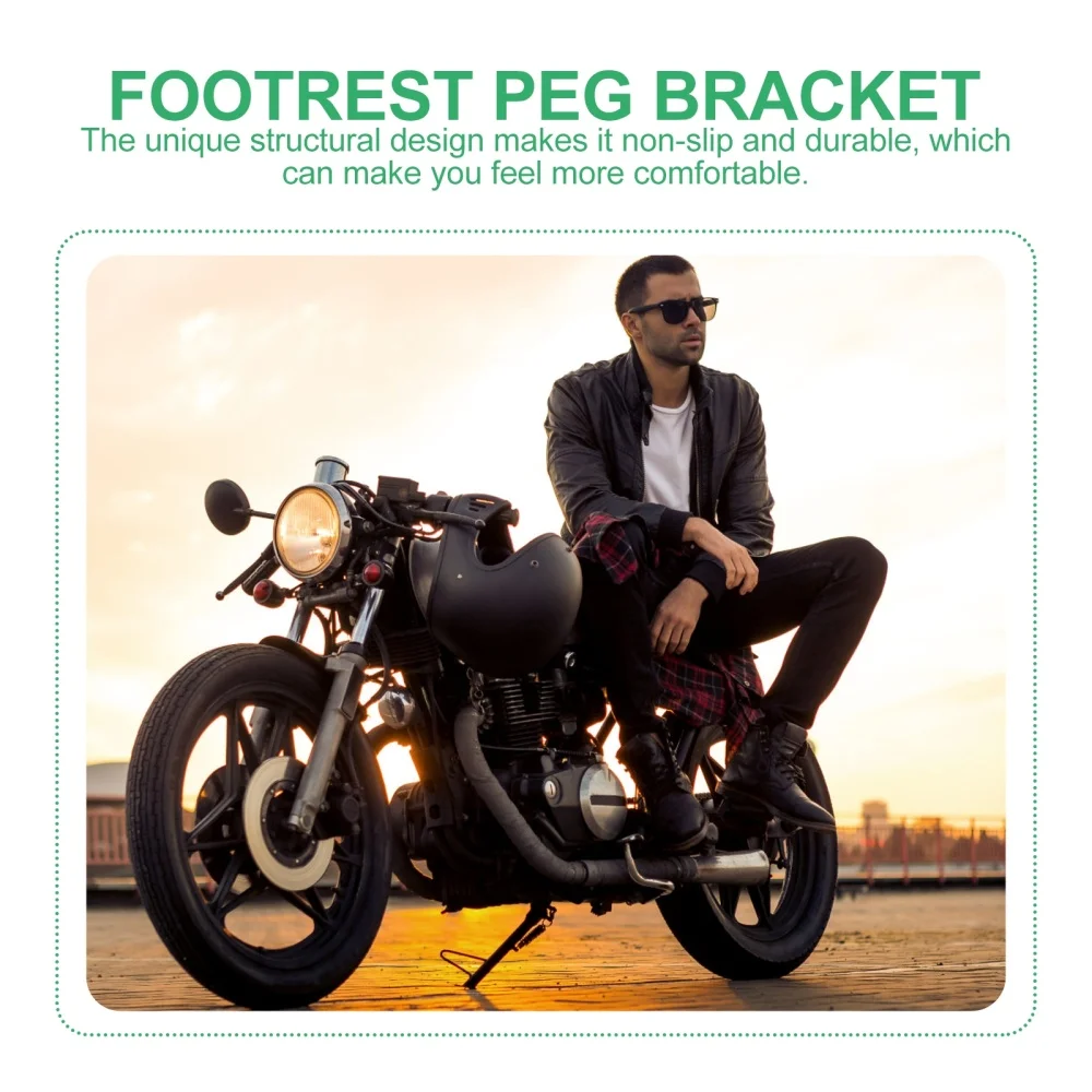 2pcs Motorcycle Foot Pegs Mounts Adjustable Footrest Bracket Modification Parts
2pcs Motorcycle Foot Pegs Mounts Adjustable Footrest Bracket Modification Parts