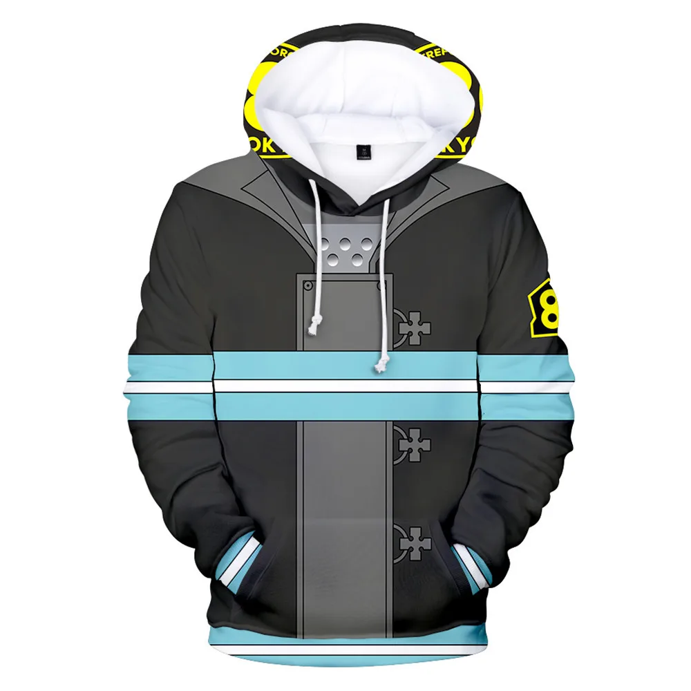 New Personality New 3D Fire Force Hoodies Men/women Harajuku Cartoon Element Hoodies Hip hop Casual Children Sport Sweatshirts
New Personality New 3D Fire Force Hoodies Men/women Harajuku Cartoon Element Hoodies Hip hop Casual Children Sport Sweatshirts