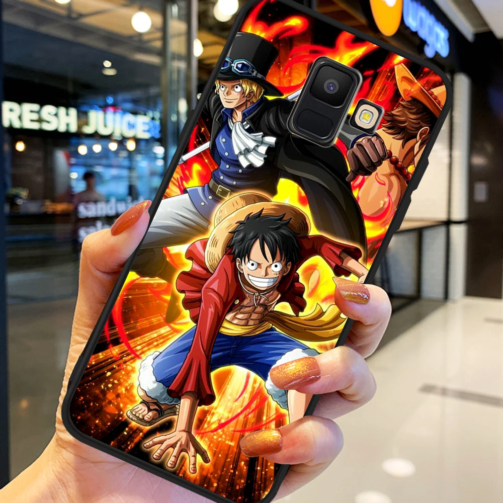 

2020 hot One Piece Anime Luffy Sauron phone case for Samsung Galaxy A3 A5 A6 A7 A8 A9 A10 A30 A40 A50 A90 J3 J4 J5 J6 J7 J8 Plus