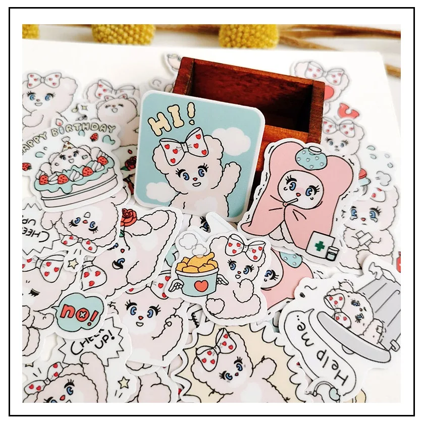 40PCS Cute bear stickers DIY scrapbooking album journal diary happy planner gift seal decorative stickers
40PCS Cute bear stickers DIY scrapbooking album journal diary happy planner gift seal decorative stickers