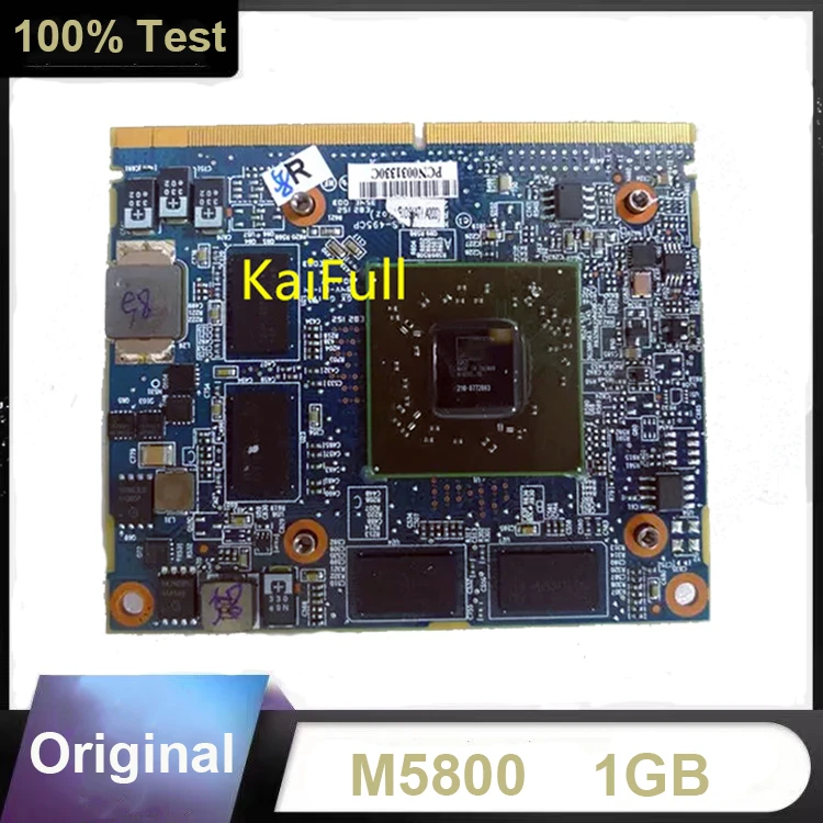Оригинальная видеокарта M5800 DDR3 1 ГБ с X образным кронштейном 216 0772003 для HP Compaq 8540P 8540
