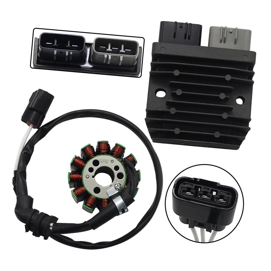 Motorcycle Voltage Regulator Rectifier+Ignition Magneto Stator Coil For Yamaha FZ1-S 2006-2015 FZ8 FZ8-N FZ8-NA OEM:1D7-81960-00
Motorcycle Voltage Regulator Rectifier+Ignition Magneto Stator Coil For Yamaha FZ1-S 2006-2015 FZ8 FZ8-N FZ8-NA OEM:1D7-81960-00