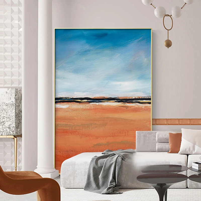 Nordic Landscape Poster Home Decoration Large Size Abstract Beach Scenery Decorative Pictures Modern Wall Art Canvas Paintings
Nordic Landscape Poster Home Decoration Large Size Abstract Beach Scenery Decorative Pictures Modern Wall Art Canvas Paintings