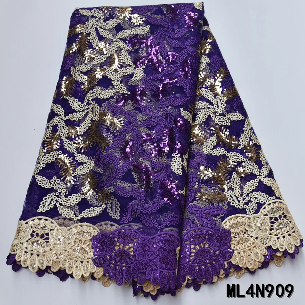 Beautifical nigerian lace fabrics New arrival women net lace fabric african lace embroidery sequins for dress 5yards ML4N909
Beautifical nigerian lace fabrics New arrival women net lace fabric african lace embroidery sequins for dress 5yards ML4N909