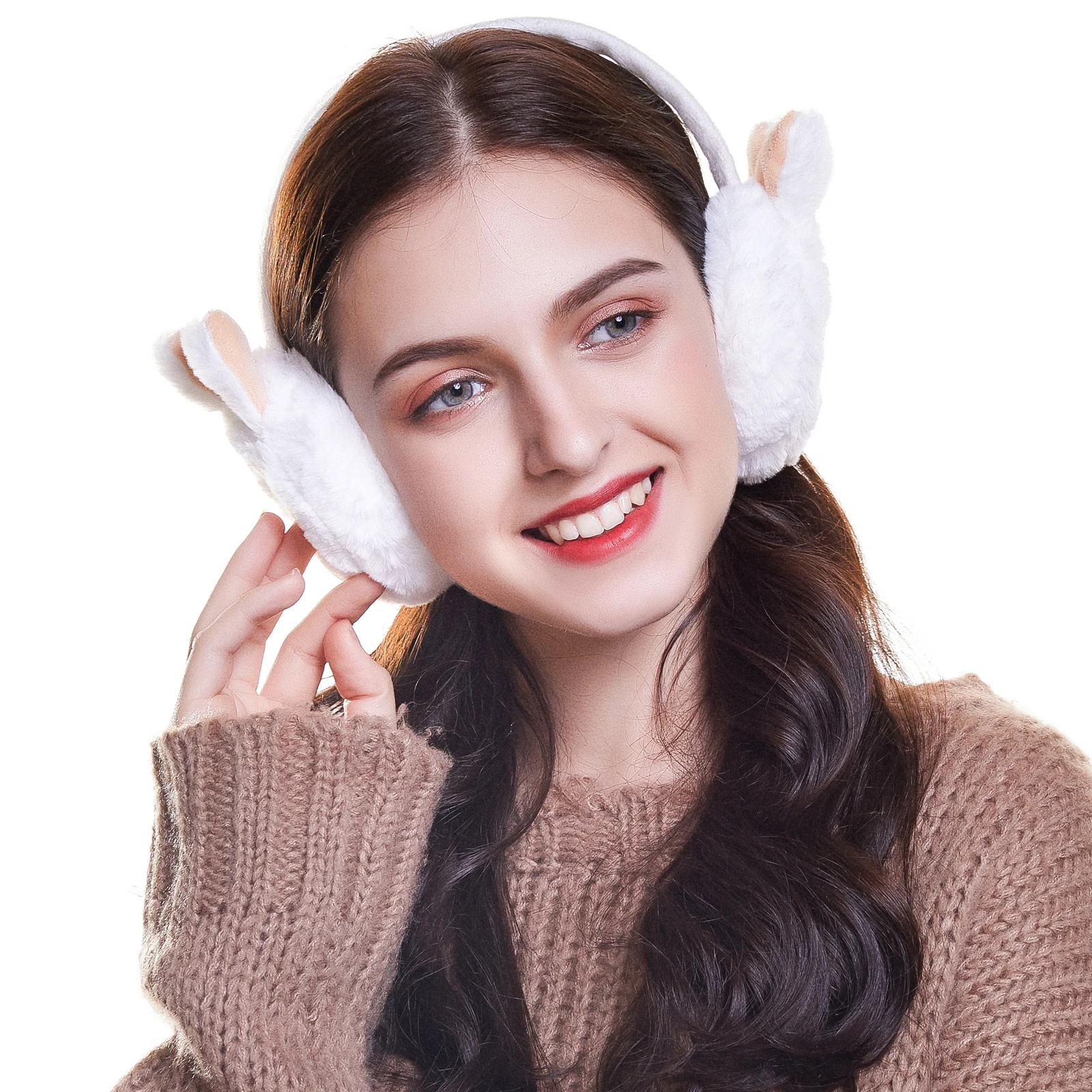 Kajeer Winter Warm Plush Ear Earmuffs Korean Kawaii Girl Soft Plush Fur Earmuffs Muffs Outdoor Thicken Earmuffs Earlap Headband
Kajeer Winter Warm Plush Ear Earmuffs Korean Kawaii Girl Soft Plush Fur Earmuffs Muffs Outdoor Thicken Earmuffs Earlap Headband