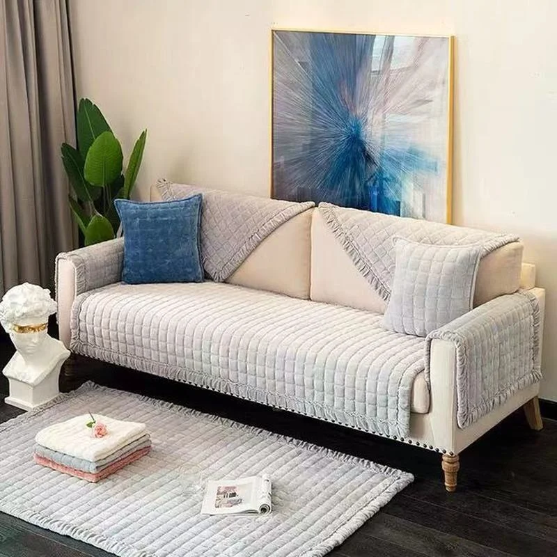 Thicken Plush Sofa Towel European Living Room Decor Sofa Protector Furniture Non-slip Couch Cover for Home Bay window Cushion
Thicken Plush Sofa Towel European Living Room Decor Sofa Protector Furniture Non-slip Couch Cover for Home Bay window Cushion