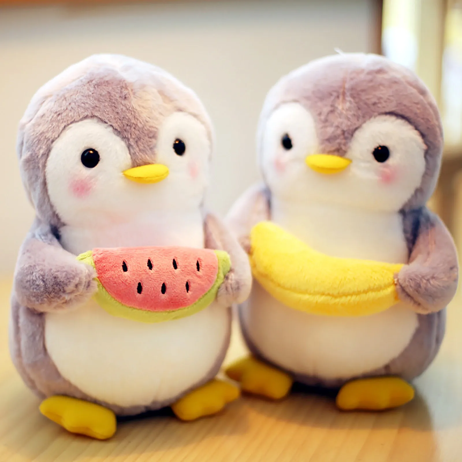 Cute Penguin Plush Animal 25/45cm Holding Food Couple Penguins Family Fuzzy Little Plushie for Children Gift
Cute Penguin Plush Animal 25/45cm Holding Food Couple Penguins Family Fuzzy Little Plushie for Children Gift