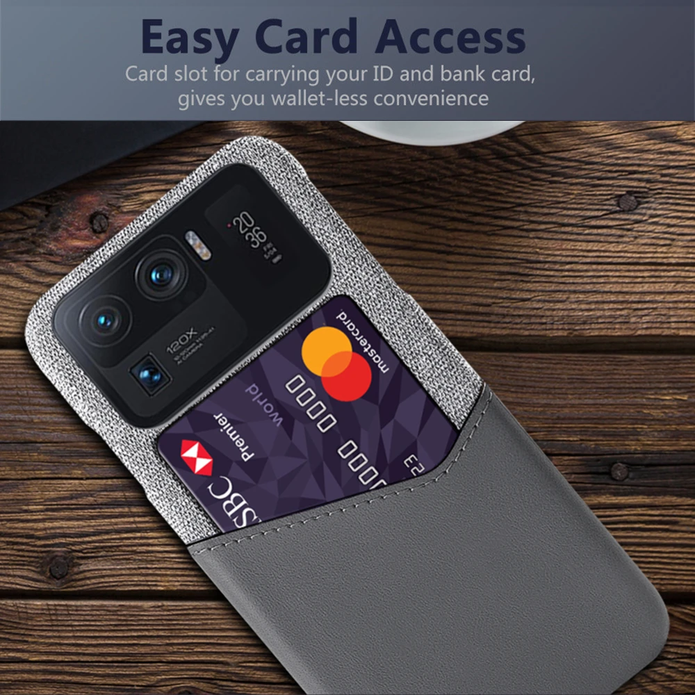 Cloth Texture Card Slot Cover For Xiaomi Mi 11 Ultra Funda Luxury Febric Slim Antiskid Case For Xiomi Mi11 Ultra 6.81" 2021 Capa
Cloth Texture Card Slot Cover For Xiaomi Mi 11 Ultra Funda Luxury Febric Slim Antiskid Case For Xiomi Mi11 Ultra 6.81" 2021 Capa