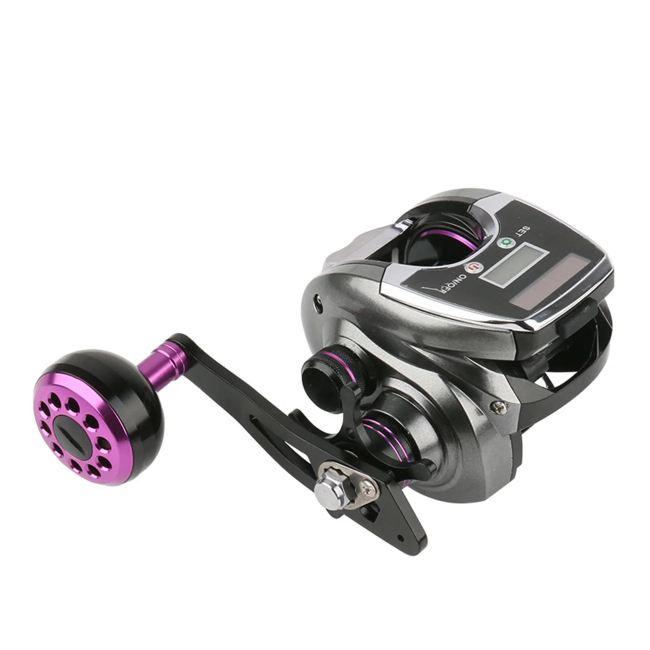 Solar Powered Fishing Reel Rechargeable Digital Display Baitcasting Reel Professional Spinning Fishing Reel
Solar Powered Fishing Reel Rechargeable Digital Display Baitcasting Reel Professional Spinning Fishing Reel