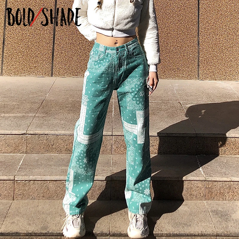 Bold Shade Streetwear Fashion 90s Grunge Jeans Graphic Printing High Waist Indie Aesthetic Denim Pants Vintage Style Women Jeans
Bold Shade Streetwear Fashion 90s Grunge Jeans Graphic Printing High Waist Indie Aesthetic Denim Pants Vintage Style Women Jeans