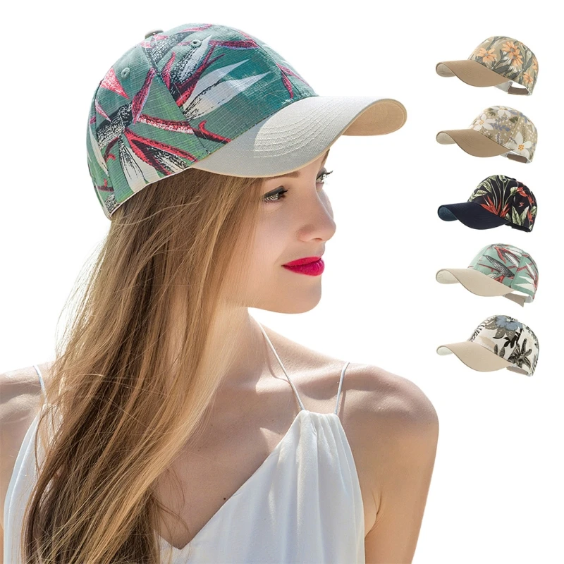 Women Men Summer Bohemian Cotton Baseball Colorful Tropical Leaves Floral Printed Sunscreen Outdoor Beach Vacation Trucker
Women Men Summer Bohemian Cotton Baseball Colorful Tropical Leaves Floral Printed Sunscreen Outdoor Beach Vacation Trucker