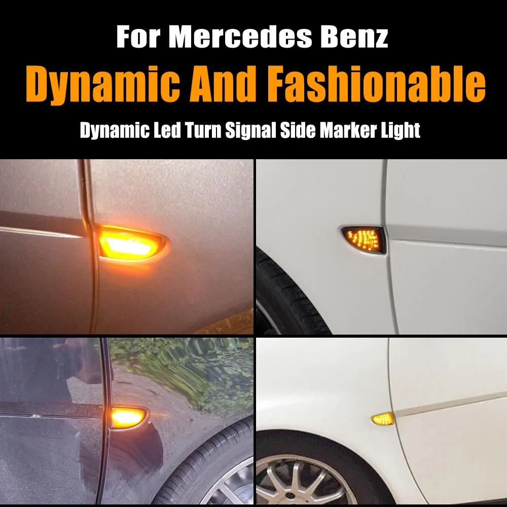 2pcs LED Dynamic Side Marker Fender Light Turn Signal Light For Mercedes Benz Smart Fortwo W451 Coupe Cabrio
2pcs LED Dynamic Side Marker Fender Light Turn Signal Light For Mercedes Benz Smart Fortwo W451 Coupe Cabrio
