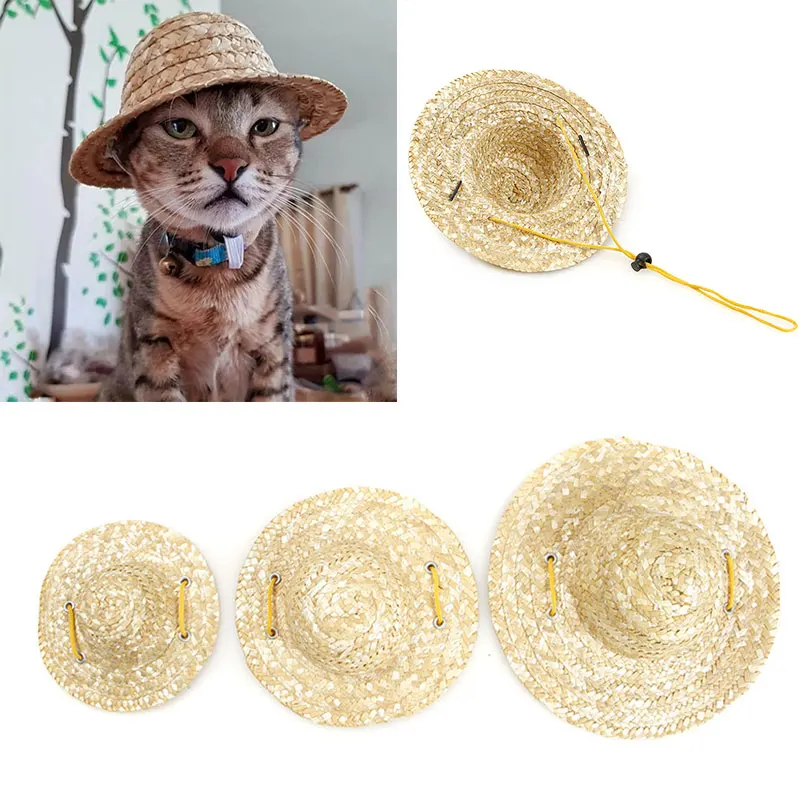 Summer 1pcs Pet Dog Cat Cool Straw Hat Sun Hats Puppy Supplies Hawaii Style Pet Accessories Dogs Cats Caps Straw Hat Costume
Summer 1pcs Pet Dog Cat Cool Straw Hat Sun Hats Puppy Supplies Hawaii Style Pet Accessories Dogs Cats Caps Straw Hat Costume