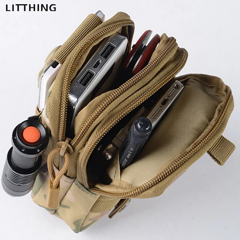 Litthing Canvas Men Tactical Pouch Belt Waist Pack Bag Small Pocket Military Waist Pack Running Pouch Travel Camping Bag Outdoor
Litthing Canvas Men Tactical Pouch Belt Waist Pack Bag Small Pocket Military Waist Pack Running Pouch Travel Camping Bag Outdoor