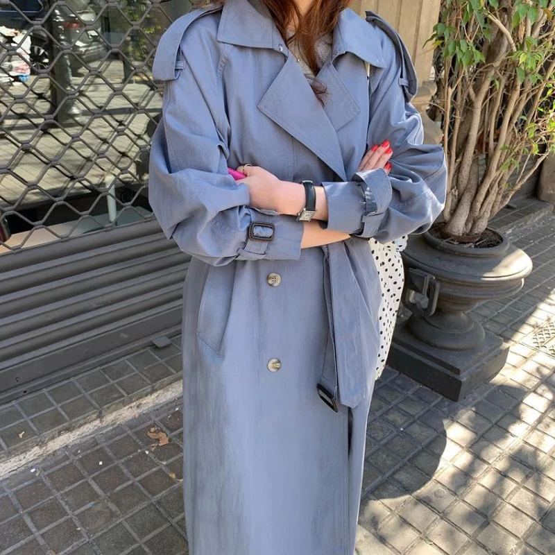Women Trench Coat Casual Loose Jacket Outerwear Autumn Fashion Single Breasted Female Windbreaker
Women Trench Coat Casual Loose Jacket Outerwear Autumn Fashion Single Breasted Female Windbreaker