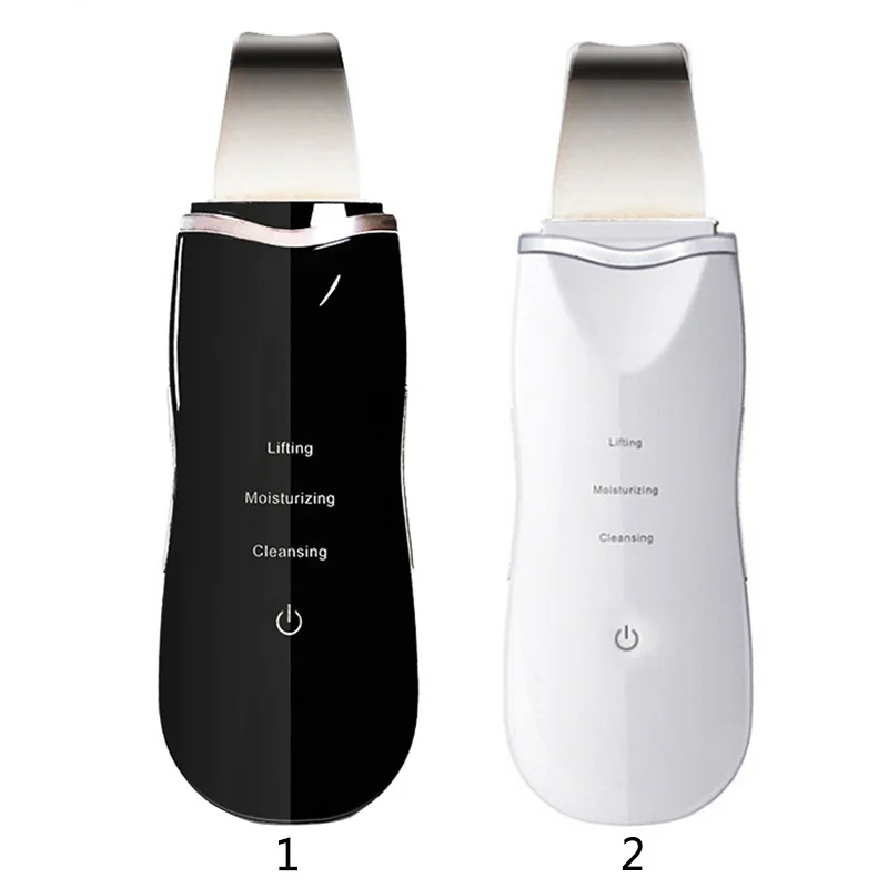 Rechargeable Ultrasonic Skin Scrubber Deep Clean Vibration Facial Exfoliator 
Rechargeable Ultrasonic Skin Scrubber Deep Clean Vibration Facial Exfoliator