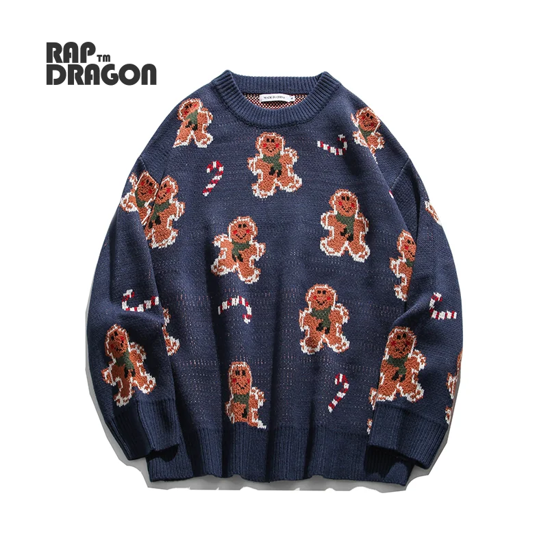 Oversized Sweater Harajuku Men Knitted Sweater Cartoon Pattern Pullovers Autumn Winter Vintage Sweater Couple Clothing 2021 New
Oversized Sweater Harajuku Men Knitted Sweater Cartoon Pattern Pullovers Autumn Winter Vintage Sweater Couple Clothing 2021 New