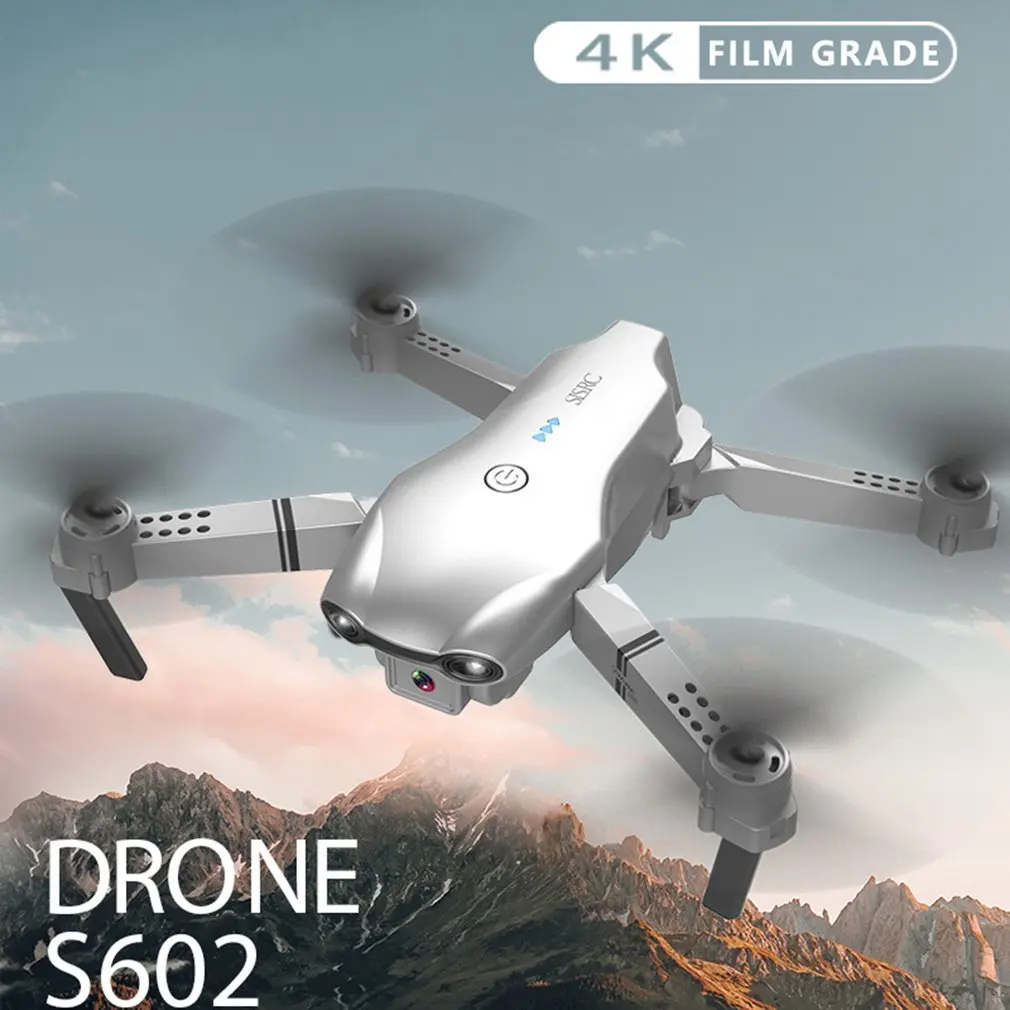 S602 RC Drone 4K HD Dual Camera Professional Aerial Photography WIFI FPV Foldable Quadcopter Height Hold Drone Toy
S602 RC Drone 4K HD Dual Camera Professional Aerial Photography WIFI FPV Foldable Quadcopter Height Hold Drone Toy