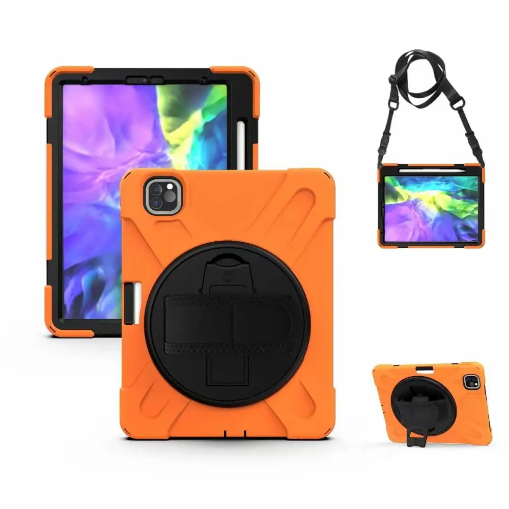 Case For iPad Pro 11 2020 2nd Generation Support Apple Pencil Shockproof Cover Stand Hand Strap Kids Safe Case For iPad Pro 11
Case For iPad Pro 11 2020 2nd Generation Support Apple Pencil Shockproof Cover Stand Hand Strap Kids Safe Case For iPad Pro 11