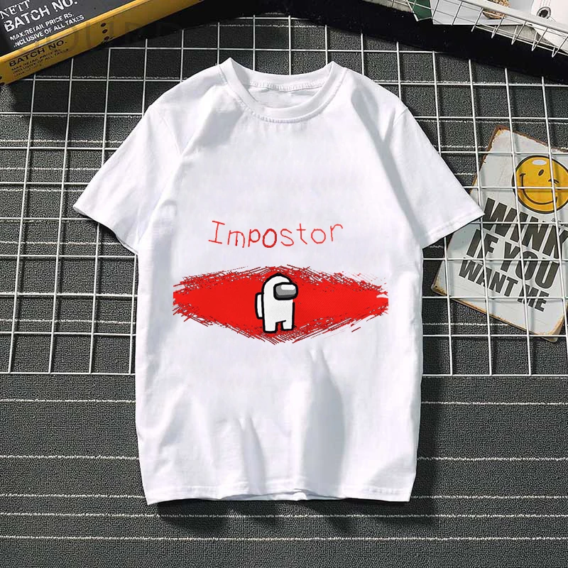 Among Us Funny Cartoon Impostor T Shirt Women Amoung Us Graphic T-shirt Video Game Anime Strretwear Tshirt Hip Hop Top Tees Male
Among Us Funny Cartoon Impostor T Shirt Women Amoung Us Graphic T-shirt Video Game Anime Strretwear Tshirt Hip Hop Top Tees Male
