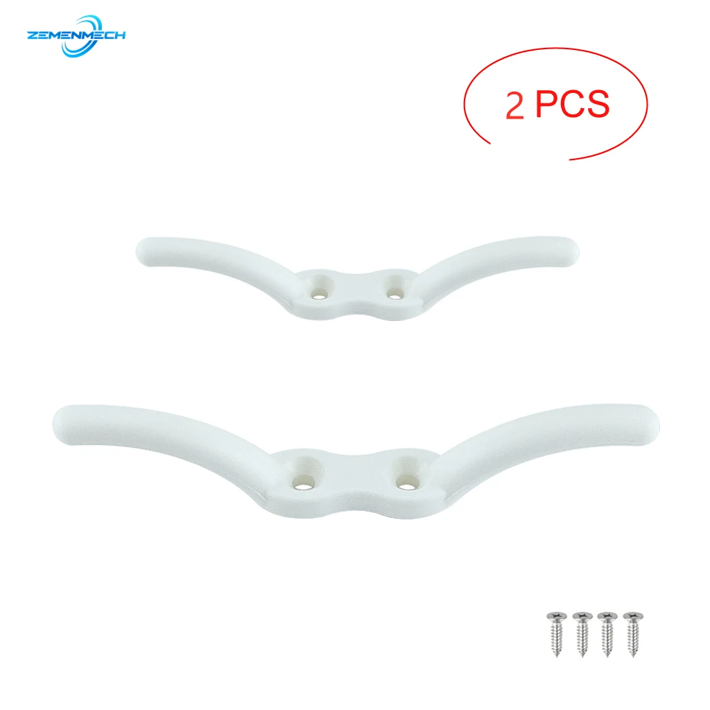 2PCS Flagpole Cleat Hook Flag Rope Cleat Sailboat Sailing Mast Halyard Boat Marine Yacht Kayak Securing Tie Down Tarps Awnings
2PCS Flagpole Cleat Hook Flag Rope Cleat Sailboat Sailing Mast Halyard Boat Marine Yacht Kayak Securing Tie Down Tarps Awnings