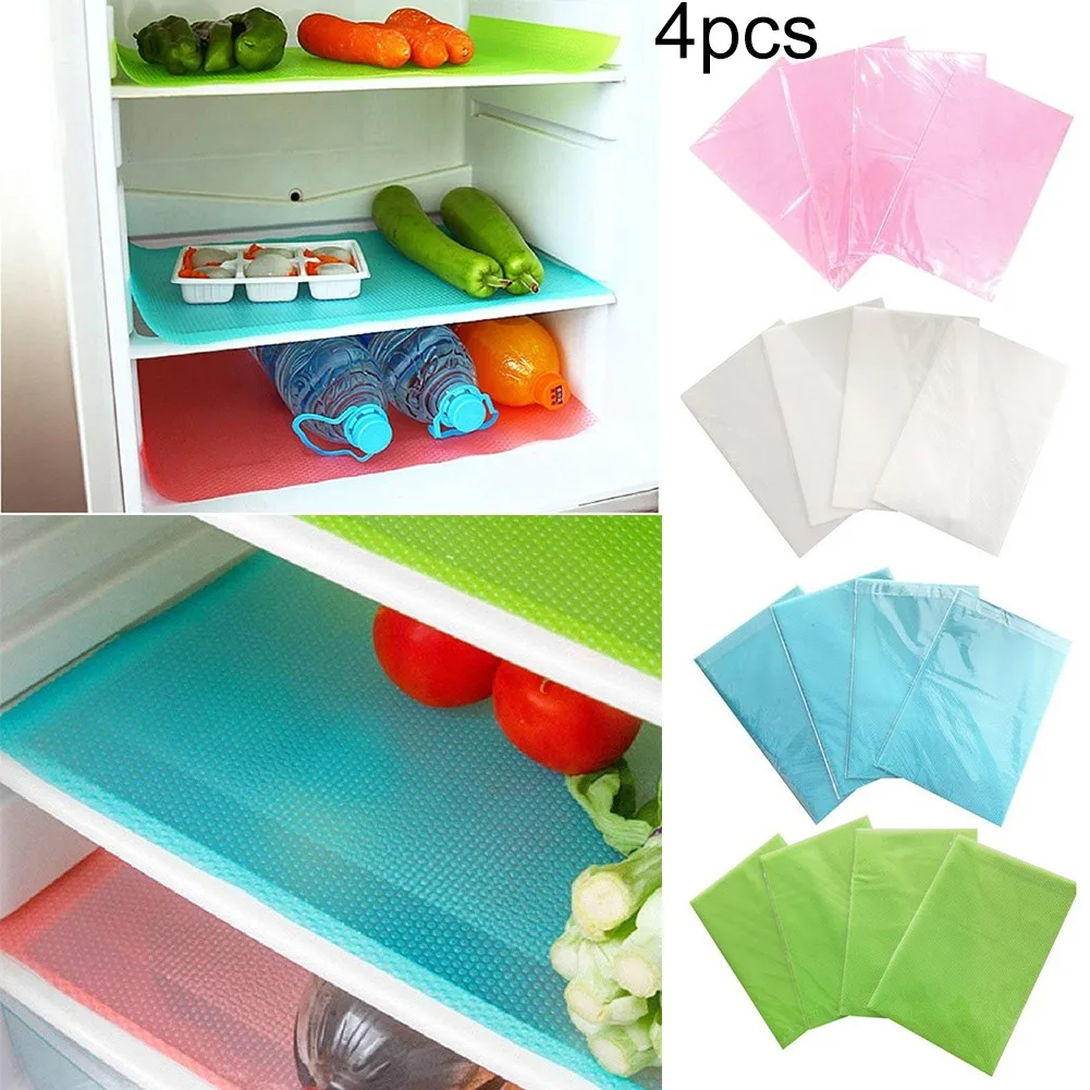 4pcs Drawer Refrigerator Moisture-proof Pad Antifouling Absorption Cabinet Mat Insulation Dining Table Mat
4pcs Drawer Refrigerator Moisture-proof Pad Antifouling Absorption Cabinet Mat Insulation Dining Table Mat