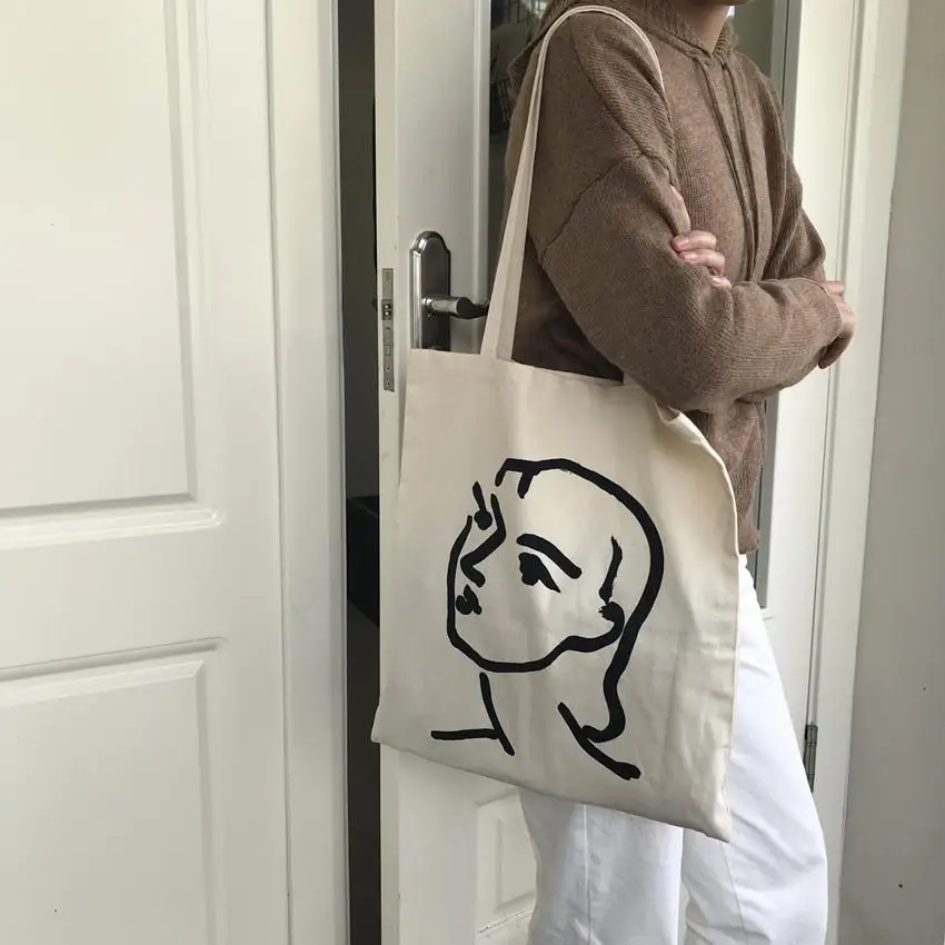 Matisse Холст мультфильм художественный принт абстрактный женский холст большой емкости повседневные модные новые винтажные сумки через плеч... 
Matisse Холст мультфильм художественный принт абстрактный женский холст большой емкости повседневные модные новые винтажные сумки через плеч...