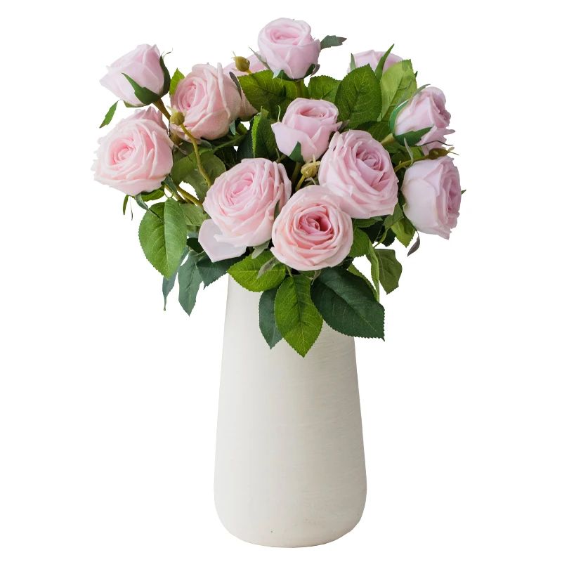 Artificial Flower Rose Real Touch Latex Flowers Fake Rose Bouquet for Home Wedding Party Bridal Bouquet Valentine's Day Gift
Artificial Flower Rose Real Touch Latex Flowers Fake Rose Bouquet for Home Wedding Party Bridal Bouquet Valentine's Day Gift