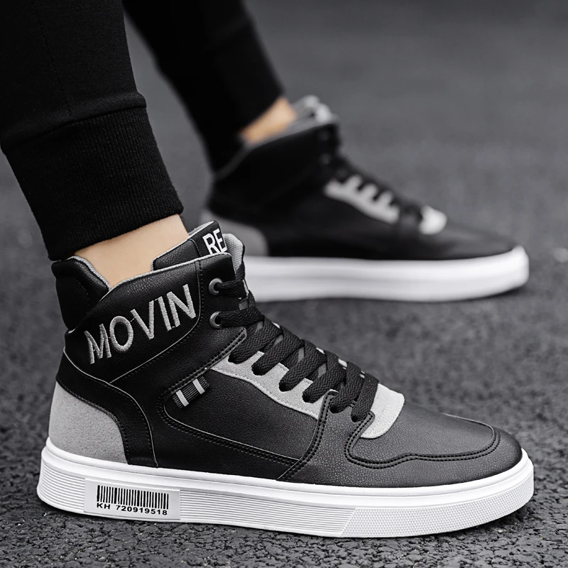 Men Casual Shoes High Top Board Shoes Men Fashion Sneakers Student Flat Shoes Popular Walking Shoes Light Soft Bottom Men Shoes
Men Casual Shoes High Top Board Shoes Men Fashion Sneakers Student Flat Shoes Popular Walking Shoes Light Soft Bottom Men Shoes