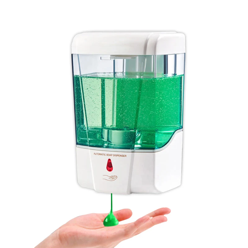 700ml Liquid Soap Dispenser Wall Mounted Automatic Touchless Sensor Hand Wash Washer Soap Dispenser for Bathroom Kitchen
700ml Liquid Soap Dispenser Wall Mounted Automatic Touchless Sensor Hand Wash Washer Soap Dispenser for Bathroom Kitchen