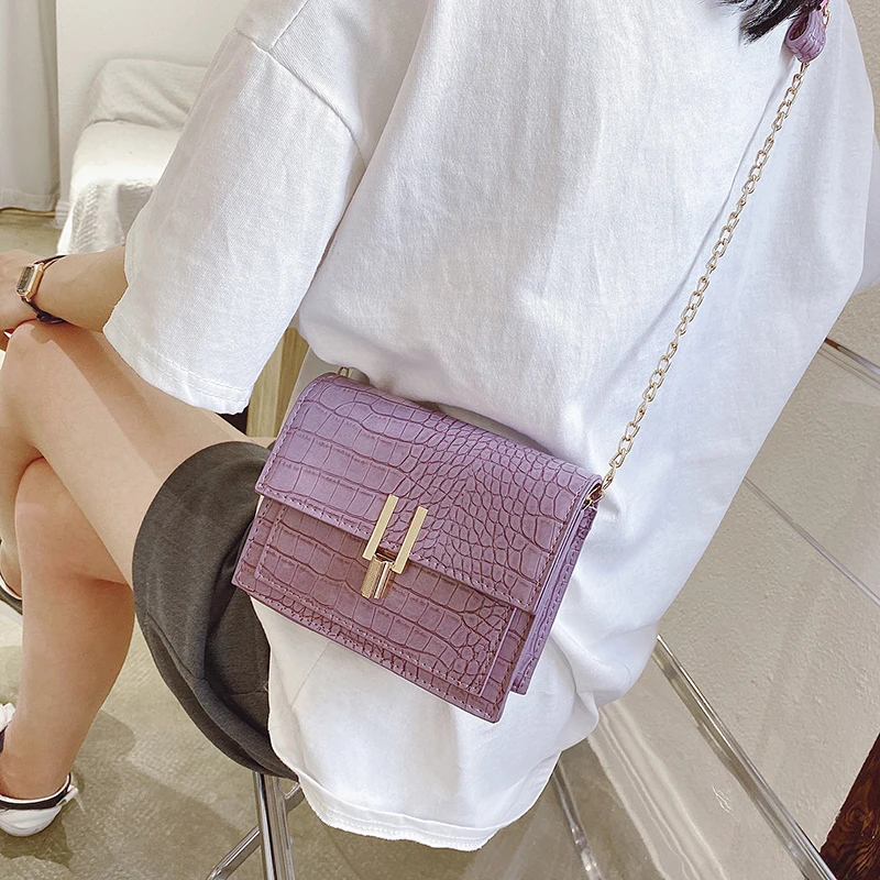 Crocodile pattern Small Flap Crossbody Bags for Women 2020 Summer PU Leather Shoulder Messenger Bag for Girl Handbag Bolsas
Crocodile pattern Small Flap Crossbody Bags for Women 2020 Summer PU Leather Shoulder Messenger Bag for Girl Handbag Bolsas