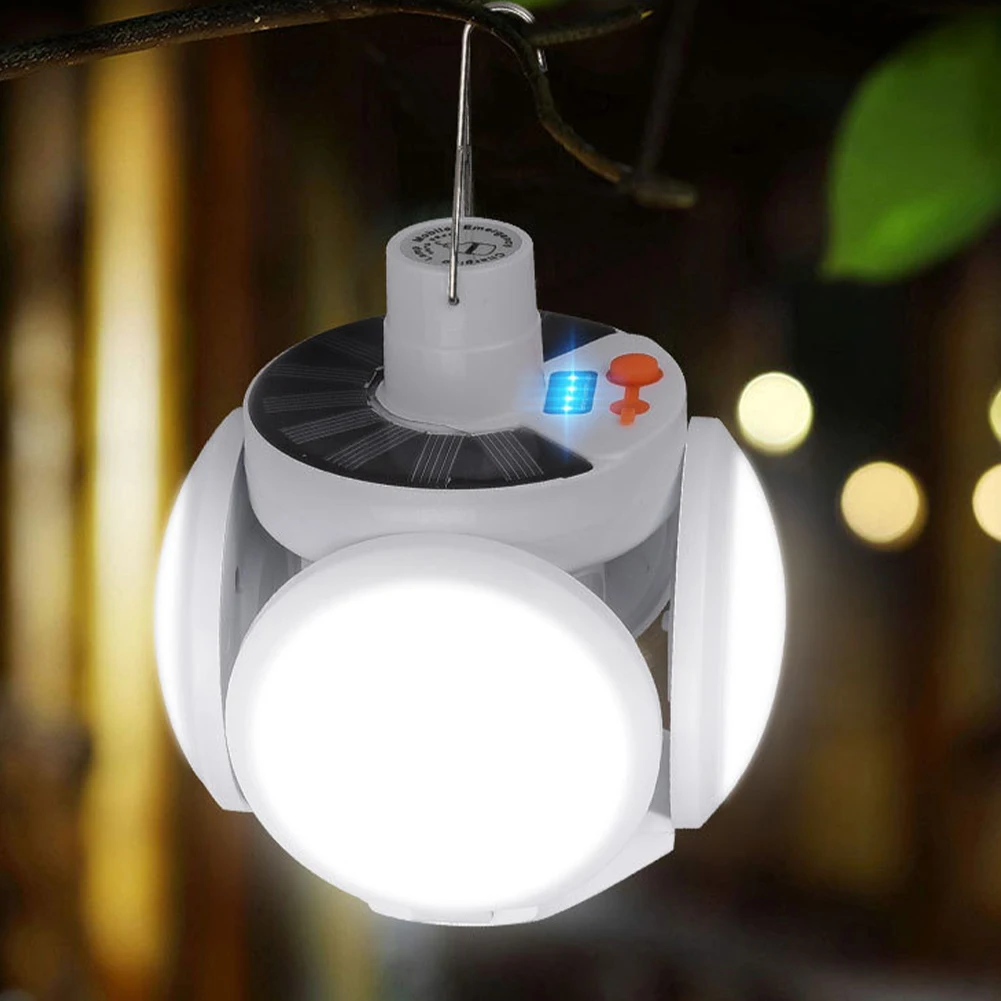 30W LED Solar Panel Powered Tent Lamp Yard Portable Camping Bulb Light Outdoor 5.5v Polycrystalline Silicon Solar Panel Lamps
30W LED Solar Panel Powered Tent Lamp Yard Portable Camping Bulb Light Outdoor 5.5v Polycrystalline Silicon Solar Panel Lamps