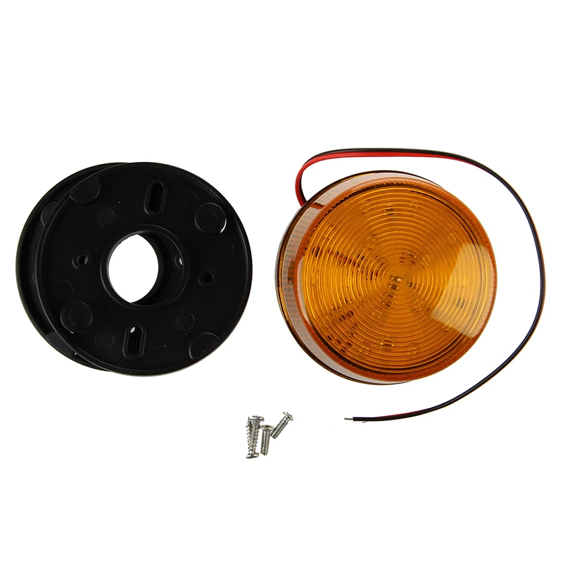 12V Security Alarm Strobe Signal Safety Warning Blue/Red Flashing LED Light Orange
12V Security Alarm Strobe Signal Safety Warning Blue/Red Flashing LED Light Orange
