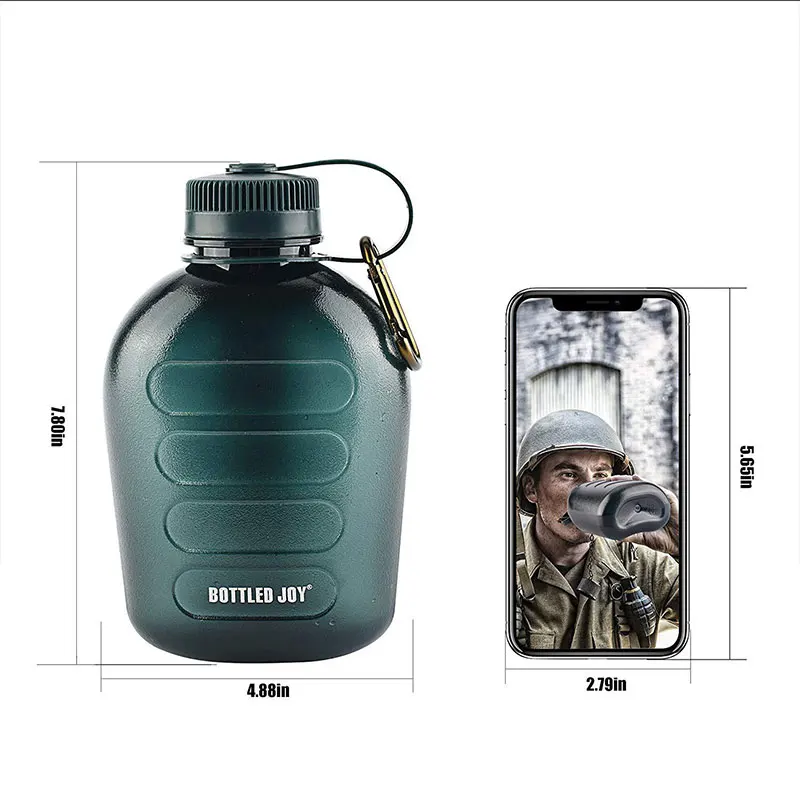 1L Summer Camp Kettle Bidon Military Canteen Water Bottle for Outdoor Hiking Camping Training Water Bottles Military Kettles
1L Summer Camp Kettle Bidon Military Canteen Water Bottle for Outdoor Hiking Camping Training Water Bottles Military Kettles