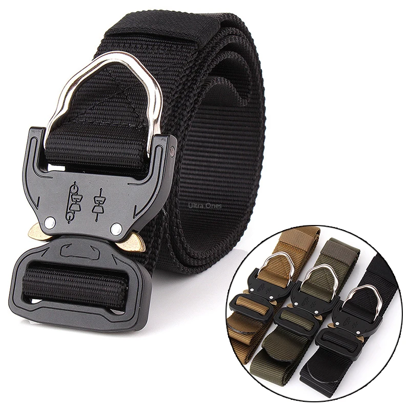Tactical Belt Military Training Airsoftsports Heavy Duty Canvas Belt Combat Shooting Hiking Belts Hunting Accessories
Tactical Belt Military Training Airsoftsports Heavy Duty Canvas Belt Combat Shooting Hiking Belts Hunting Accessories