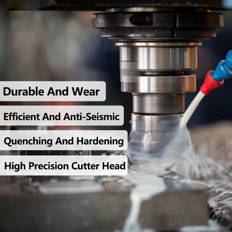 Hampton KM12R80 KM12R50 KM12R63 Face Milling Cutter SEHT1204 Carbide Insert Clamped Fast Feeding End Mill
Hampton KM12R80 KM12R50 KM12R63 Face Milling Cutter SEHT1204 Carbide Insert Clamped Fast Feeding End Mill