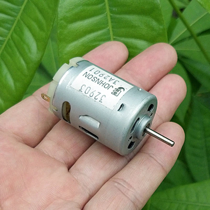 Джонсон RS-380 DC 6V ~ 9V 7 4 V 32500RPM высокоскоростной большой крутящий момент микро