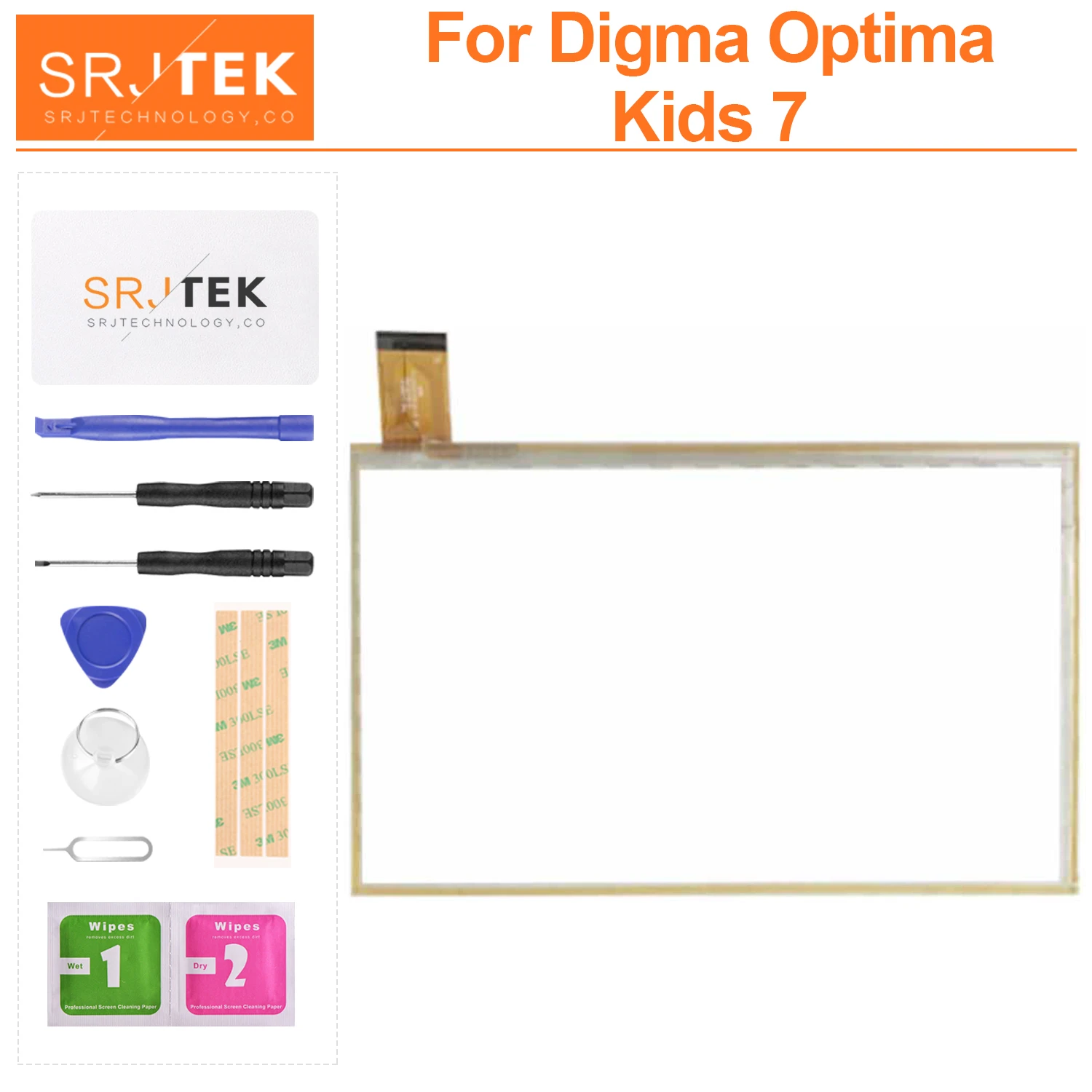 For Digma Optima kids 7 TS7203RW Tablet PC External Capacitive Touch Screen Digitizer Assembly Replacement Outer Sensor Panel
For Digma Optima kids 7 TS7203RW Tablet PC External Capacitive Touch Screen Digitizer Assembly Replacement Outer Sensor Panel