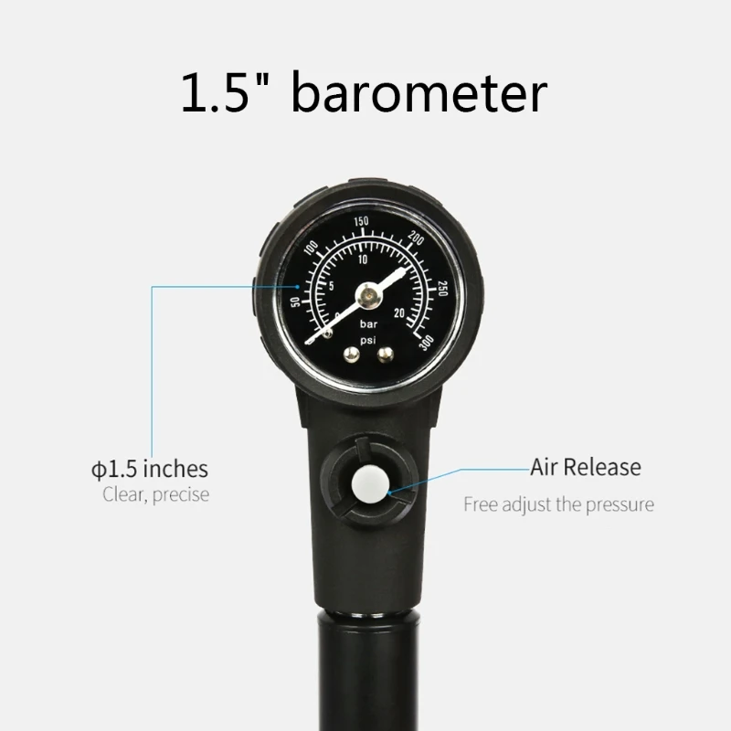 300psi MTB Suspension Air Pump Bicycle Shock Fork Pump Bike Motor Mini Gauge Tire Pumping Schrader Presta Tyre Inflator T4MF
300psi MTB Suspension Air Pump Bicycle Shock Fork Pump Bike Motor Mini Gauge Tire Pumping Schrader Presta Tyre Inflator T4MF