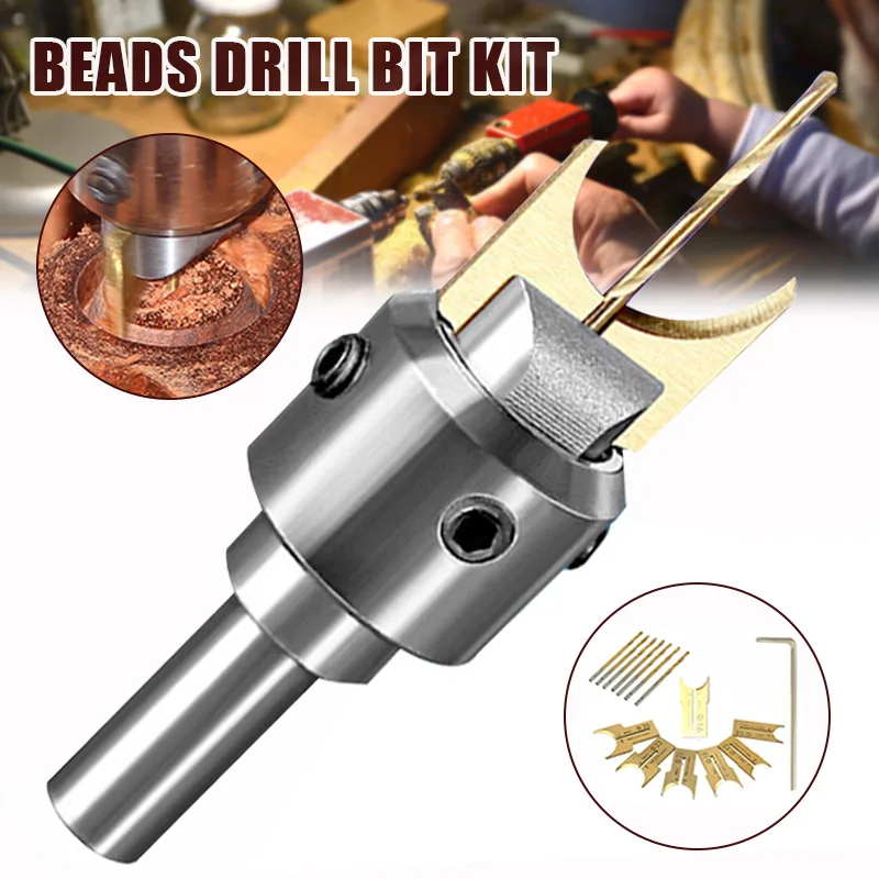 3 Styles Hot Beads Drill Bit Wooden Bead Maker Milling Cutter Set Woodworking Tool Kit Drill Bit Tools LXY9
3 Styles Hot Beads Drill Bit Wooden Bead Maker Milling Cutter Set Woodworking Tool Kit Drill Bit Tools LXY9