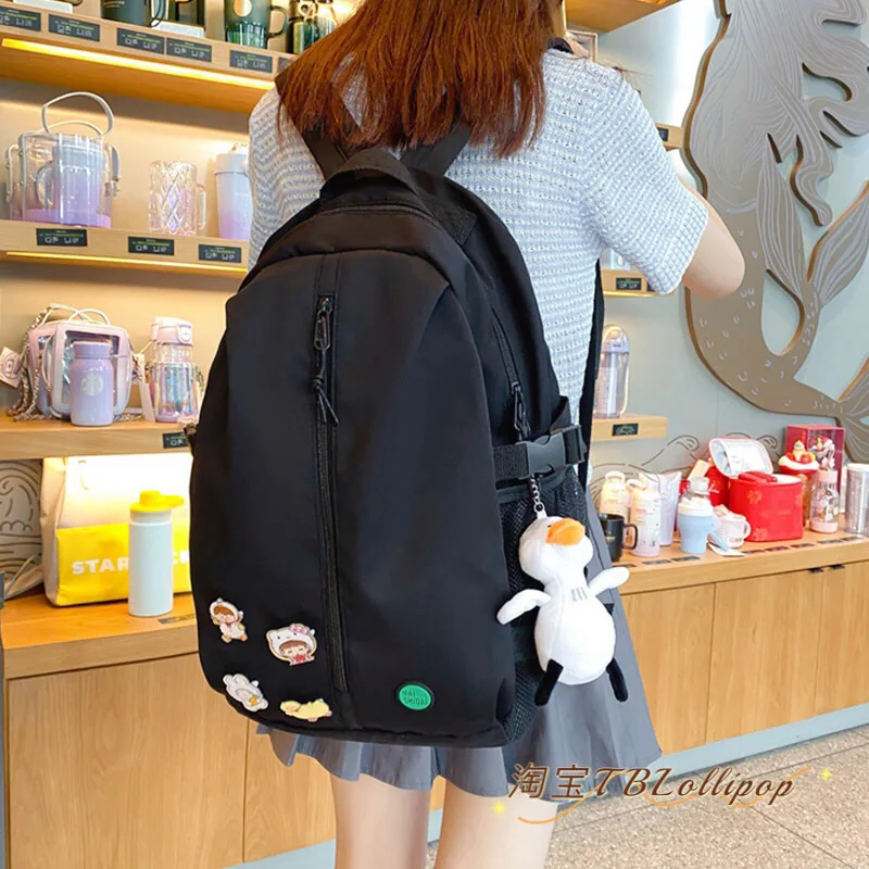 Ins School Bag Female Korean Harajuku High School Student Backpack Ulzzang Junior High School Student Casual Wild Backpack
Ins School Bag Female Korean Harajuku High School Student Backpack Ulzzang Junior High School Student Casual Wild Backpack