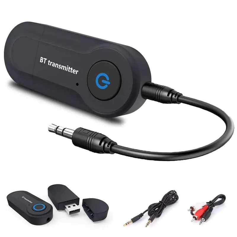 Bluetooth Transmitter Wireless Portable USB Powered 3.5mm Audio AUX for TV Stereo Speaker Headset iPod MP3 MP4 | Электроника