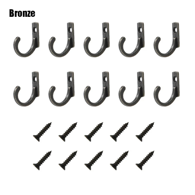 Newly 10 Pcs Vintage Hat Coat Door Hooks Wall Mounted Zinc Alloy Hook Hanger Home MK
Newly 10 Pcs Vintage Hat Coat Door Hooks Wall Mounted Zinc Alloy Hook Hanger Home MK