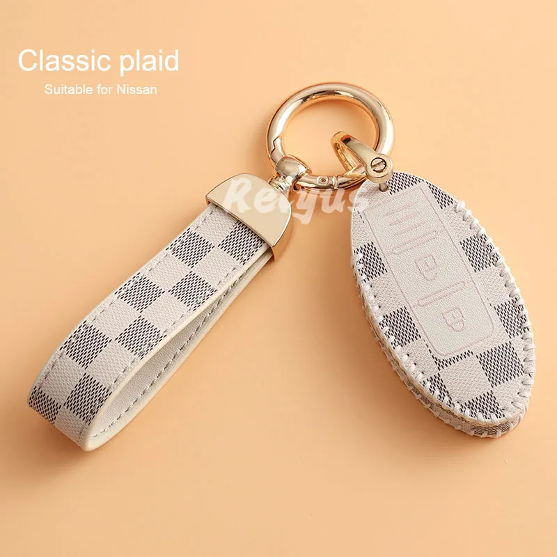 Leather Car Remote Key Cover Case For Nissan Qashqai Pulsar March 370Z Micra Juke Note Tiida Wingroad NV200 Auto Accessories
Leather Car Remote Key Cover Case For Nissan Qashqai Pulsar March 370Z Micra Juke Note Tiida Wingroad NV200 Auto Accessories