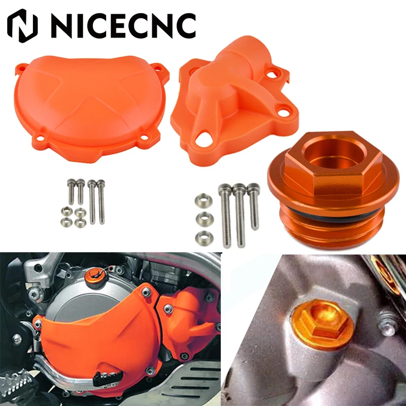 Water Pump Guard Protector Clutch Cover Oil Fuel Filler Cap for KTM 250 350 EXCF XCF XCFW SXF Freeride SIX DAYS SX-F 2014-2015
Water Pump Guard Protector Clutch Cover Oil Fuel Filler Cap for KTM 250 350 EXCF XCF XCFW SXF Freeride SIX DAYS SX-F 2014-2015